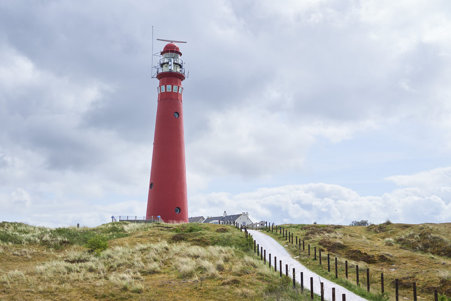 Rode vuurtoren Schiermonnikoog