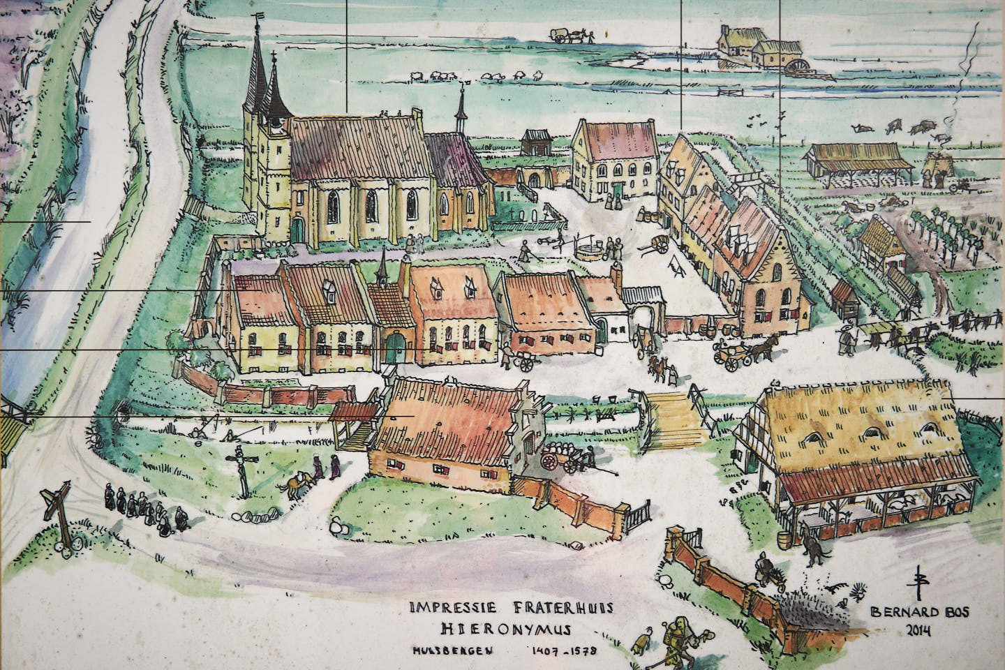 Klompenpad Paddenpad Klooster Hulsbergen