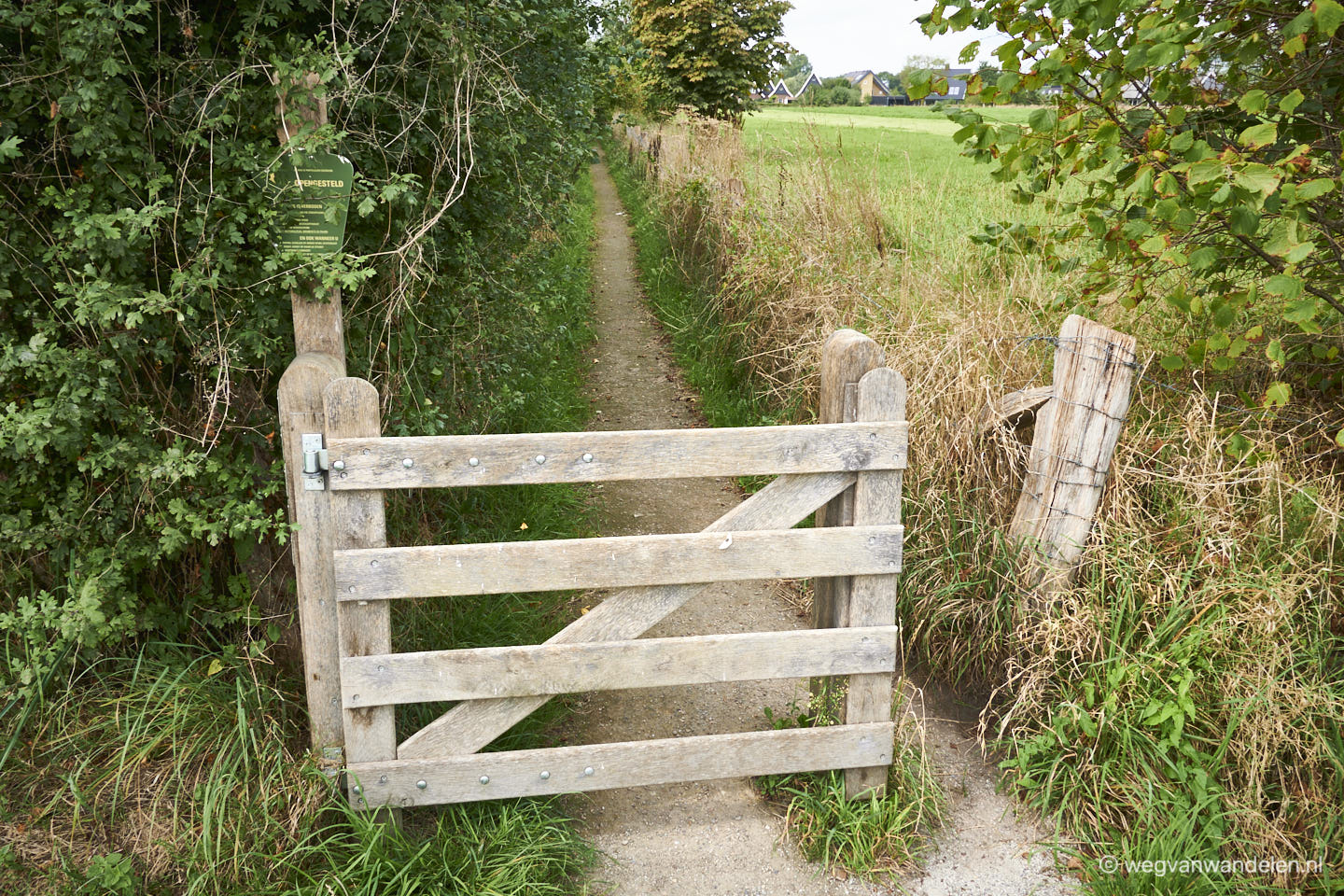 Hertme gele wandelroute - Leuk paadje