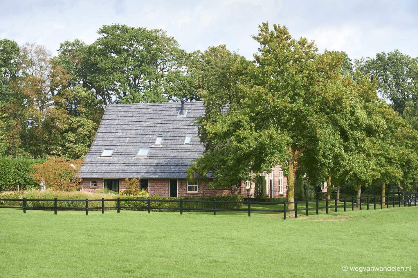 Hertme gele wandelroute - Oude Bieffel