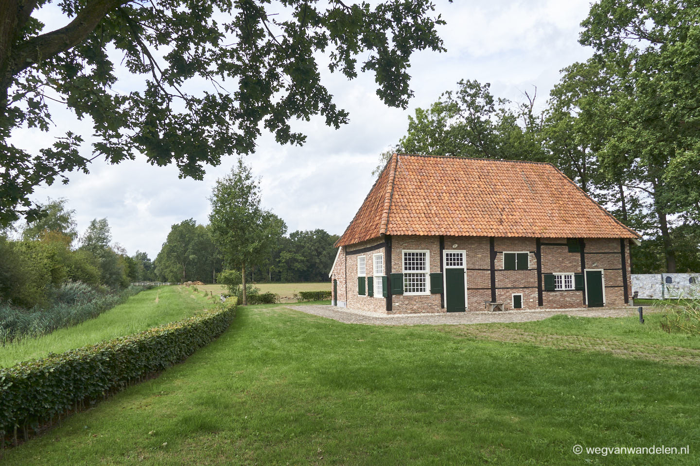 Hertme gele wandelroute - Spookhuis